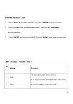 Preview for 10 page of Timpani LD270DMX User Manual