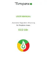 Предварительный просмотр 1 страницы Timpex ECO 10+ User Manual