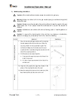 Preview for 19 page of Tinco AQUA28e Series Installation And Operation Manual