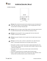 Preview for 23 page of Tinco AQUA28e Series Installation And Operation Manual