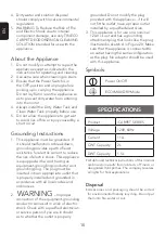 Preview for 12 page of Tineco iCARPET Series Instruction Manual