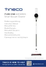 Tineco PURE ONE AIR Series Instruction Manual preview