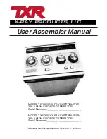 Preview for 1 page of TINGLE X-RAY PRODUCTS TXR-325D User Assembler Manual