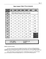 Preview for 17 page of TINGLE X-RAY PRODUCTS TXR-325D User Assembler Manual