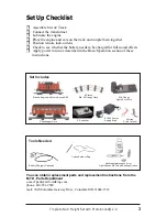 Preview for 3 page of Tinplate Traditions No. 9 Operation Manual