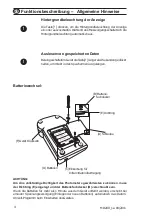 Предварительный просмотр 4 страницы Tintometer Lovibond MD 200 Instruction Manual