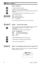 Предварительный просмотр 20 страницы Tintometer Lovibond MD 200 Instruction Manual