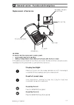 Preview for 17 page of Tintometer Lovibond MD100 Instruction Manual