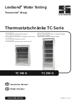 Preview for 1 page of Tintometer Lovibond TC 140 G Instruction Manual