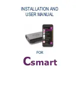 Tiny  Audio C-SMART Installation And User Manual предпросмотр