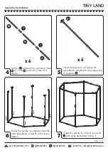 Preview for 3 page of TINY LAND Tent2003 Assembly Instructions