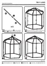 Preview for 4 page of TINY LAND Tent2003 Assembly Instructions