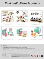 Preview for 2 page of TINY LAND Wooden Train Set-74 Pcs Assembly Instructions