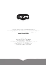 Предварительный просмотр 20 страницы Tiny Love 00511 Manual