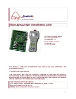 Preview for 1 page of TINY TNC-M14-CNC Operation Manual