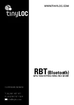 Tinyloc RBT Manual предпросмотр