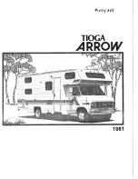 Preview for 1 page of TIOGA 1981 ARROW Service Manual