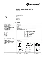 Tippkemper CNS-606 Quick Start Manual preview