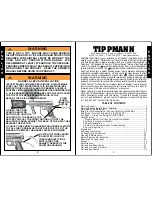 Preview for 3 page of Tippmann 98 Custom Platinum Series Basic Owner'S Manual