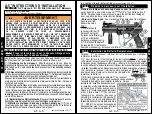 Preview for 10 page of Tippmann 98 Custom With E-Trigger Installation And Operating Instructions Manual