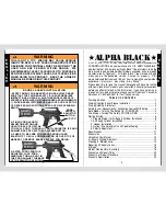 Preview for 3 page of Tippmann Alpha Black Basic E-Trigger Owner'S Manual