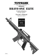 Tippmann Bravo One ELITE Owner'S Manual preview