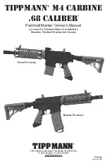 Tippmann M4 Carbine Owner'S Manual preview