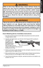 Предварительный просмотр 5 страницы Tippmann M4 Carbine Owner'S Manual