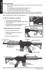 Предварительный просмотр 8 страницы Tippmann M4 Carbine Owner'S Manual