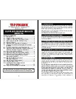 Preview for 2 page of Tippmann Supplier Requirements Manual