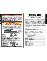 Preview for 3 page of Tippmann X7 PHENOM Owner'S Manual