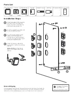 Preview for 2 page of tiptap Floating Poster Assembly Instructions