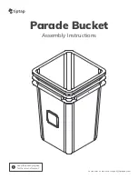 Preview for 1 page of tiptap Parade Bucket Assembly Instructions