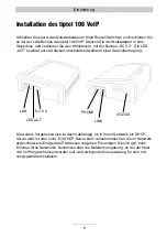 Preview for 6 page of TIPTEL 106 VoIP Installation Instructions Manual