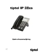 Предварительный просмотр 1 страницы TIPTEL 28XS Manual