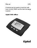 TIPTEL 540 office User Manual preview