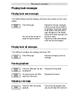 Preview for 10 page of TIPTEL Ergophone 307 Operating Instructions Manual