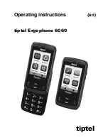 TIPTEL Ergophone 6060 Operating Instructions Manual preview