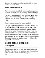 Preview for 20 page of TIPTEL Ergophone 6110 User Manual