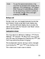 Preview for 23 page of TIPTEL Ergophone 6110 User Manual