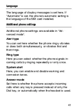 Preview for 41 page of TIPTEL Ergophone 6160 User Manual