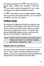 Предварительный просмотр 17 страницы TIPTEL Ergophone 6220 User Manual
