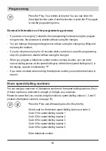 Preview for 19 page of TIPTEL Ergophone C Programming Instructions Manual