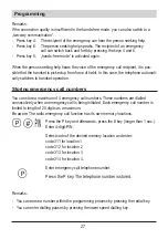 Preview for 28 page of TIPTEL Ergophone C Programming Instructions Manual