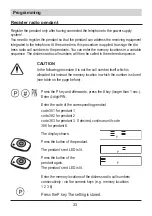 Preview for 34 page of TIPTEL Ergophone C Programming Instructions Manual