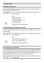 Preview for 39 page of TIPTEL Ergophone C Programming Instructions Manual