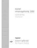 TIPTEL INNOVAPHONE 200 Operating Manual предпросмотр