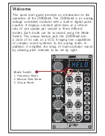 Preview for 3 page of Tiptop Audio Z300 MKII Smart VCO User Manual