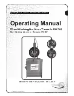 Tiresonic FW-301 Operating Manual preview