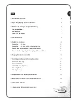 Предварительный просмотр 3 страницы Tiresonic FW-301 Operating Manual